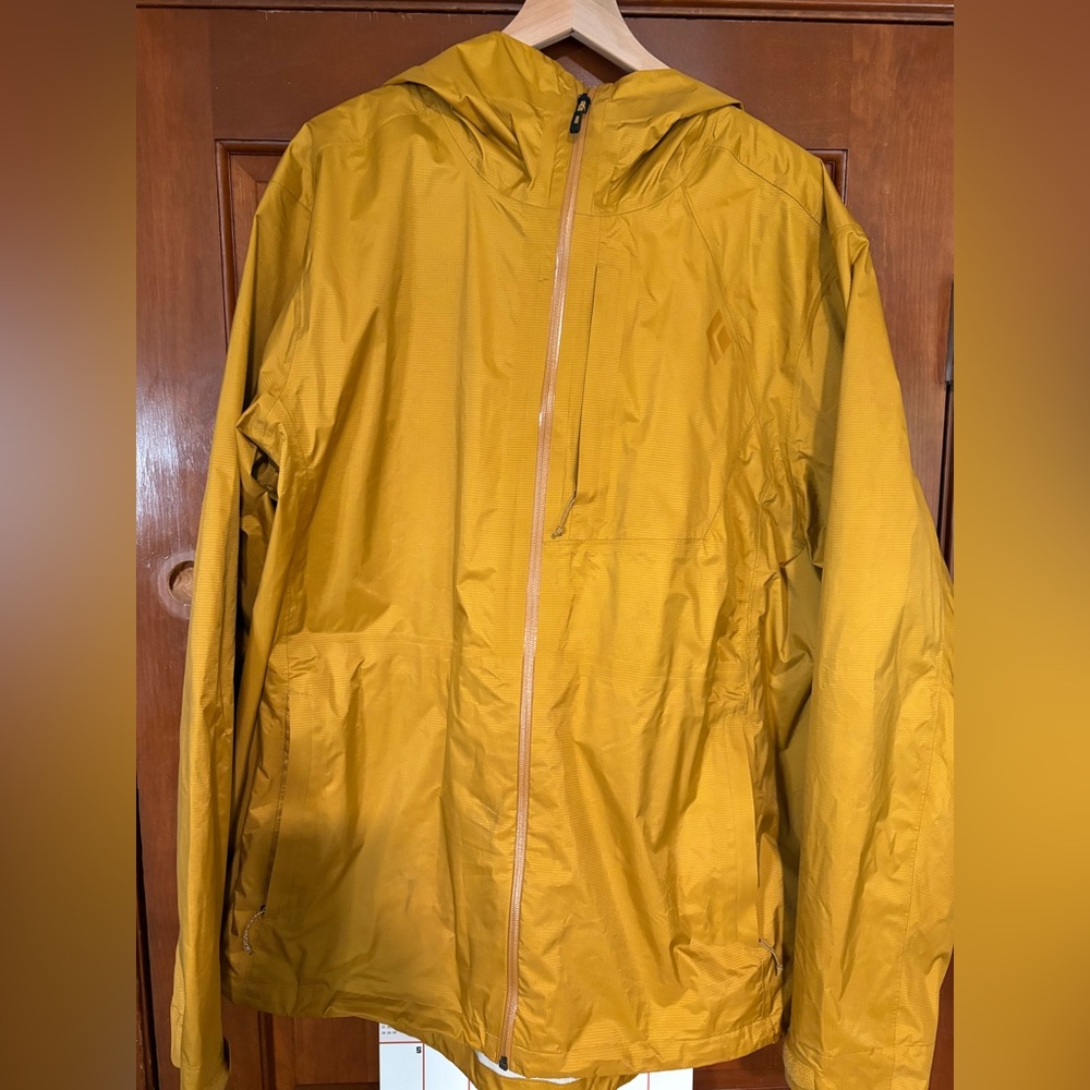 Black Diamond Men's Golden Raincoat
